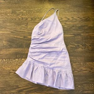 Amanda Uprichard x REVOLVE Kavala Dress in Lilac